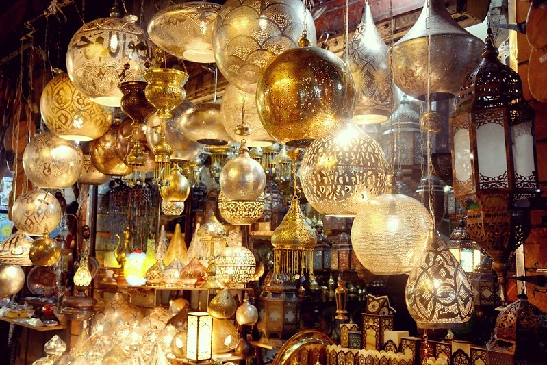 Khan Al-Khalili Bazaar, Egypt