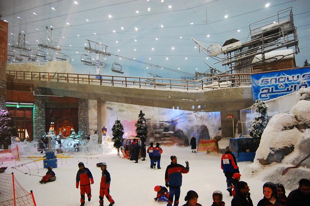 Snow magic in Snow Abu dhabi