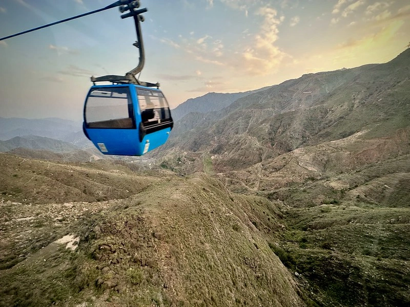 التليفريك في أبها