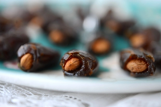 Almond Stuffed Dates