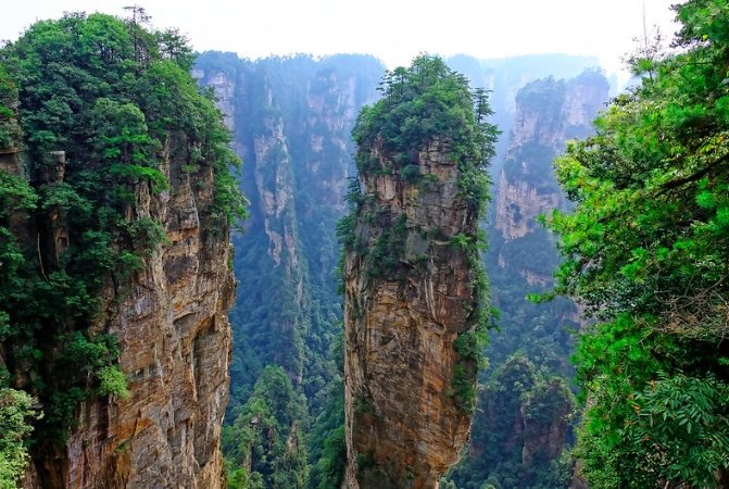 Southern Sky Column, Zhangjiajie National Forest Park,  China
