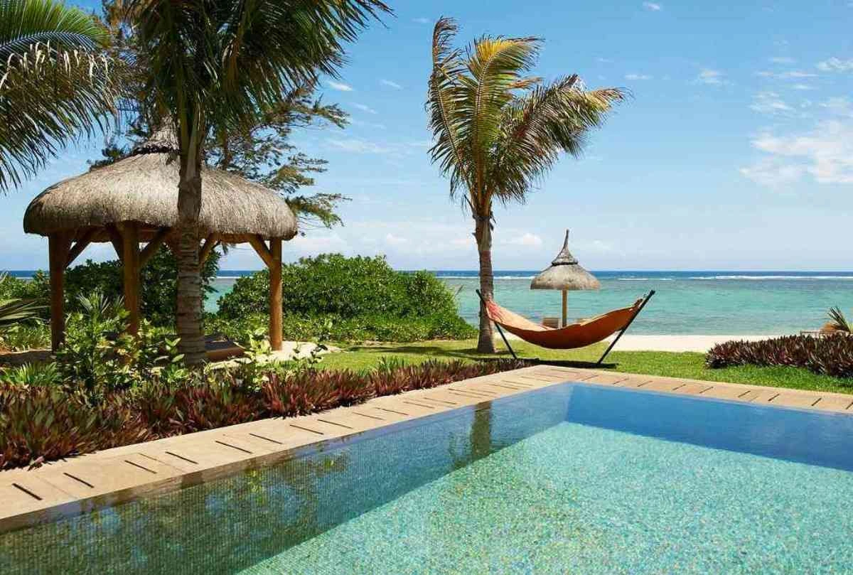 Beach side Mauritius