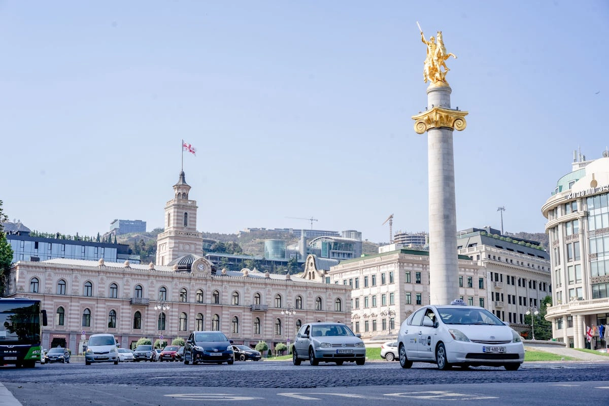 Freedom Square, Tbilisi, Georgia