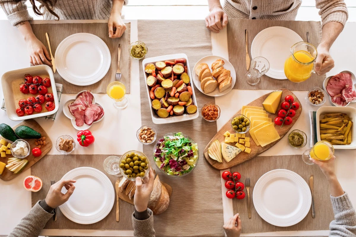 Iftar menu in Istanbul