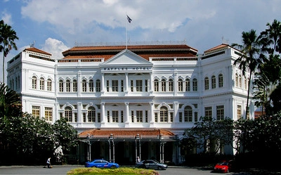 Raffles hotel is one of ten iconic hotels