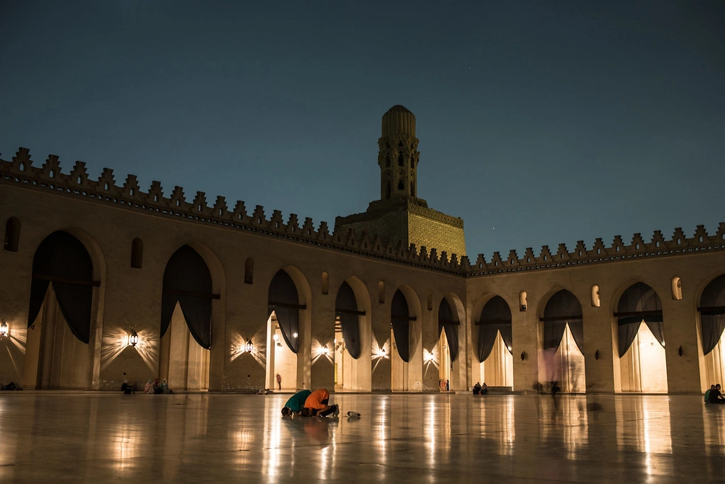 ramadan at Egypt mosque