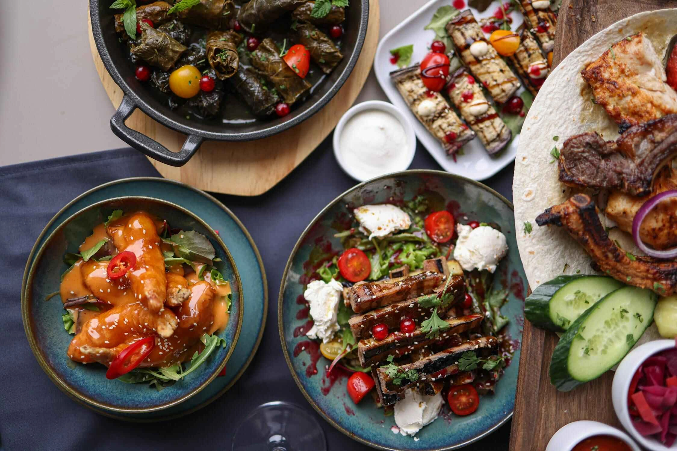 Middle Eastern platter