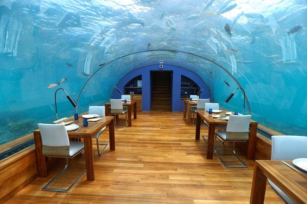 Dining at Conrad Maldives Rangali Island