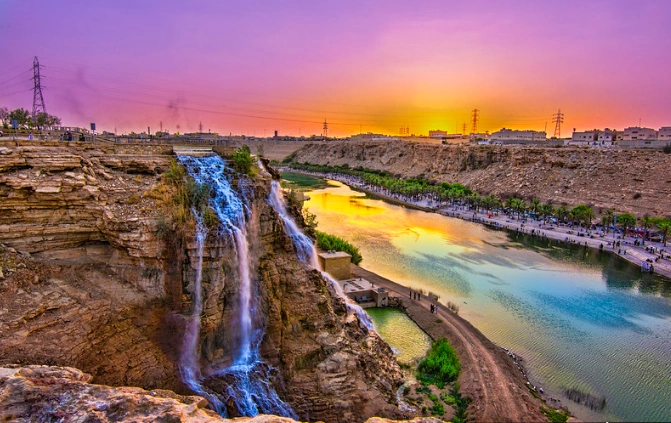 Wadi Namar Waterfall