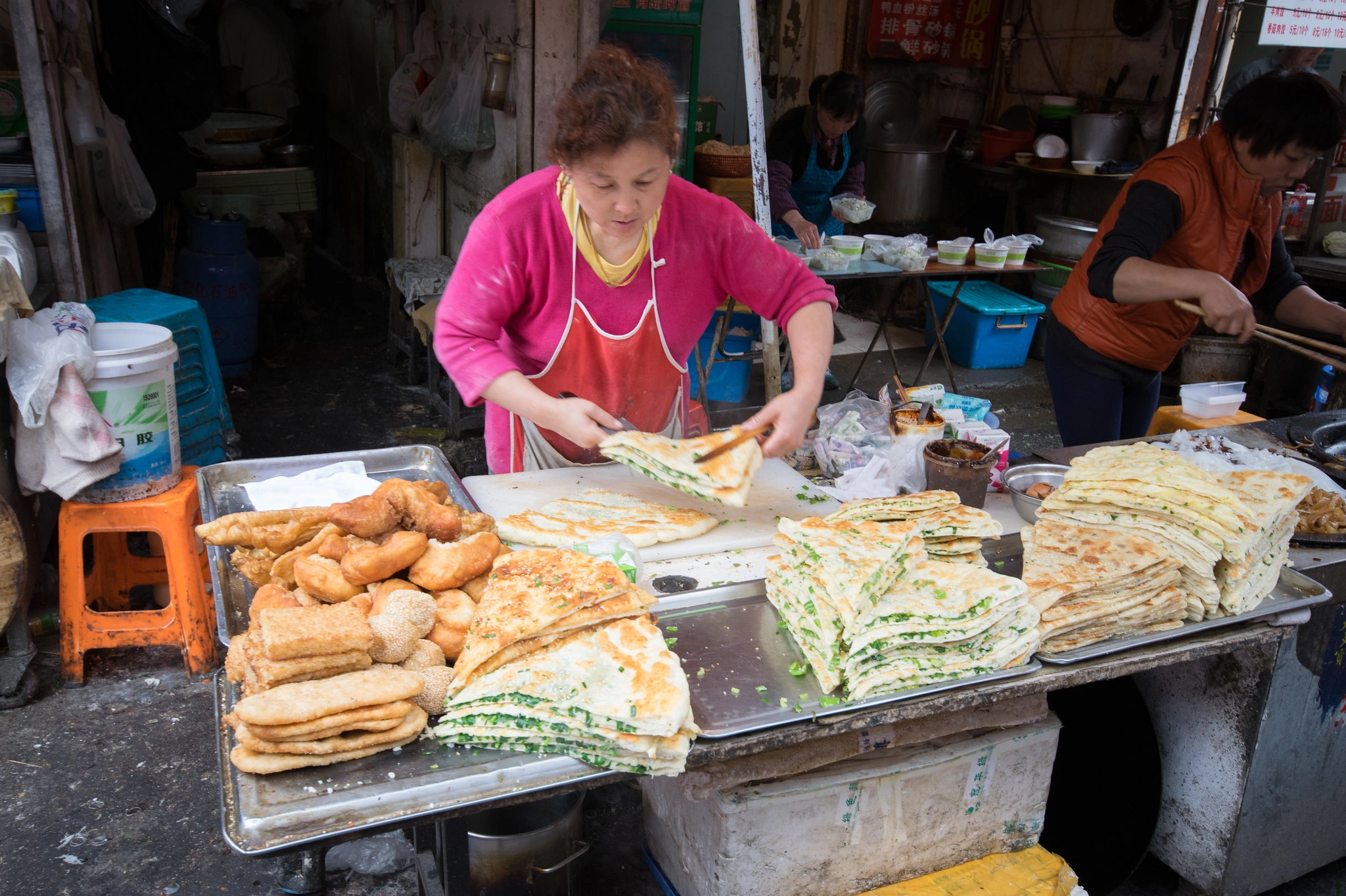 Xiangyang Road food stalls