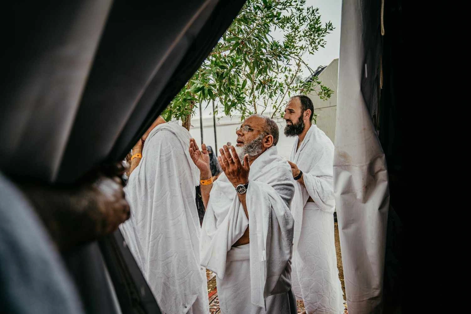 Muslims at Hajj