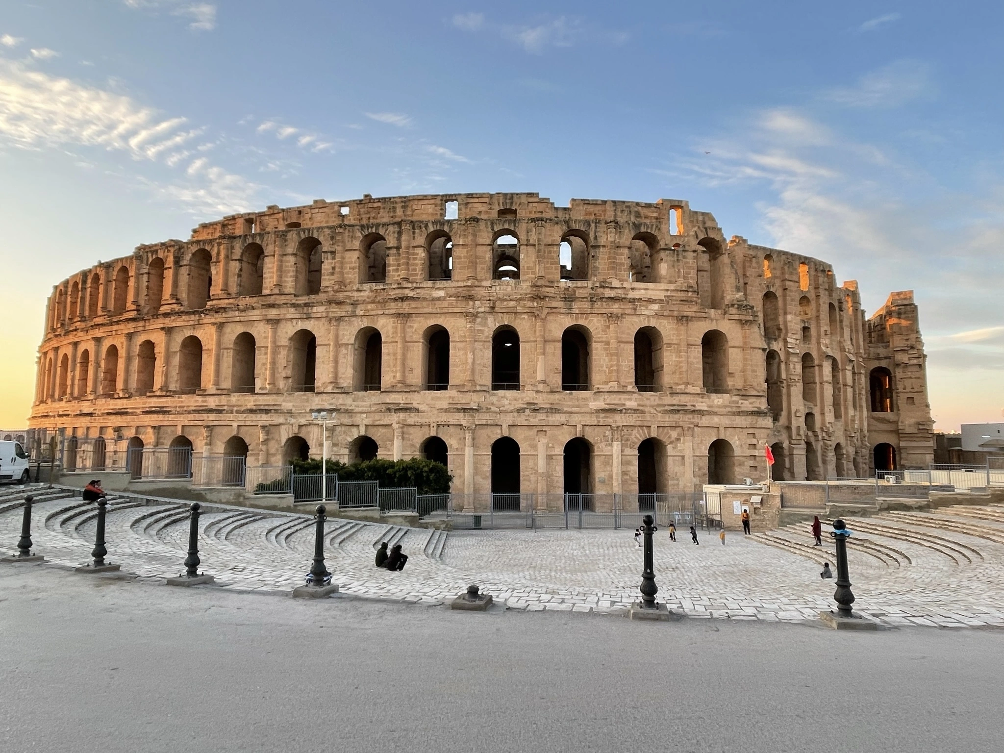 Amphitheatre of El Jem in Tunisia