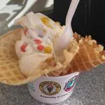 الرخام بلاطة كريمري