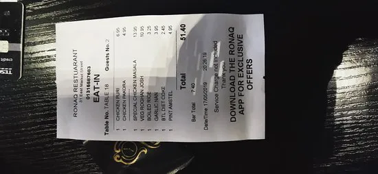 مطعم رونق - نيو ويفرلي، إدنبرة