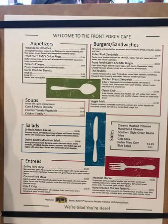 Front Porch Cafe at Dollywood