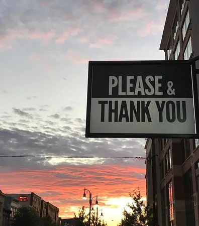 من فضلك & شكرا لك