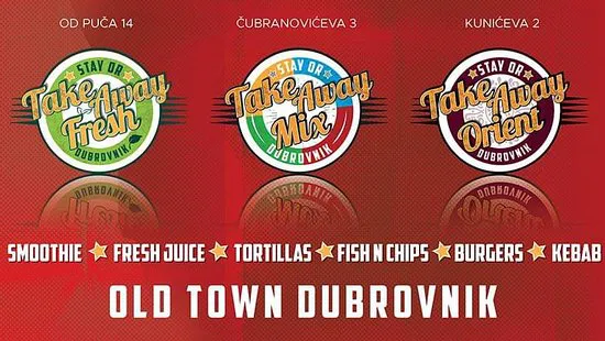 TAKE AWAY Dubrovnik