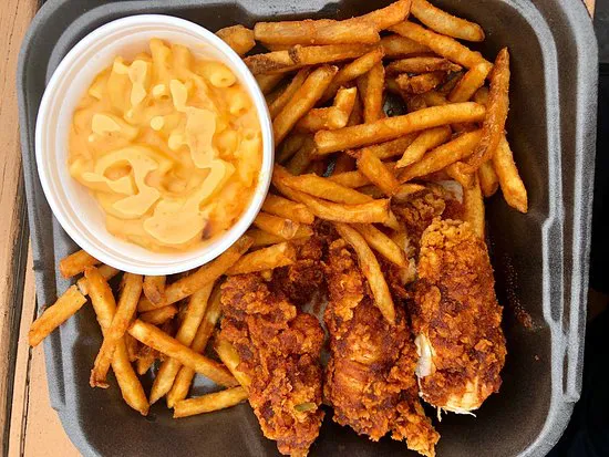 دجاج لوي الساخن والشواء