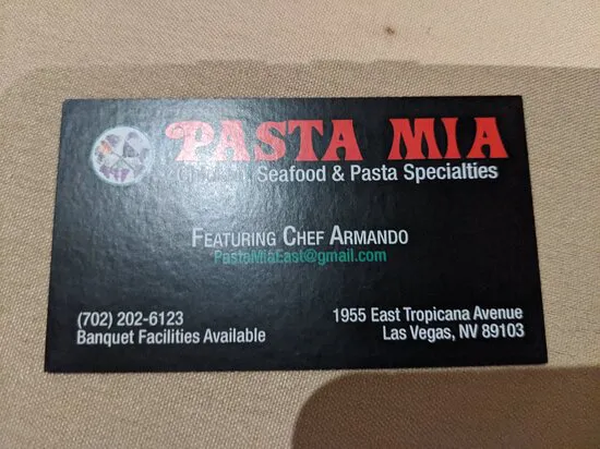 Pasta Mia East