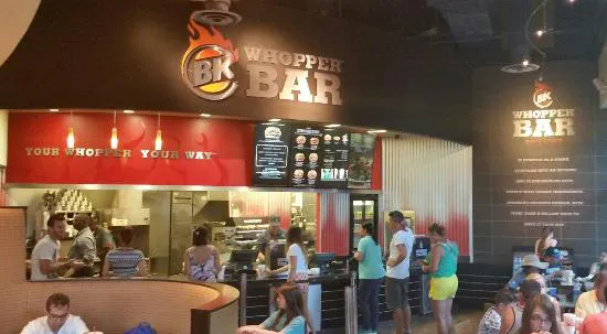 Burger King Whopper Bar