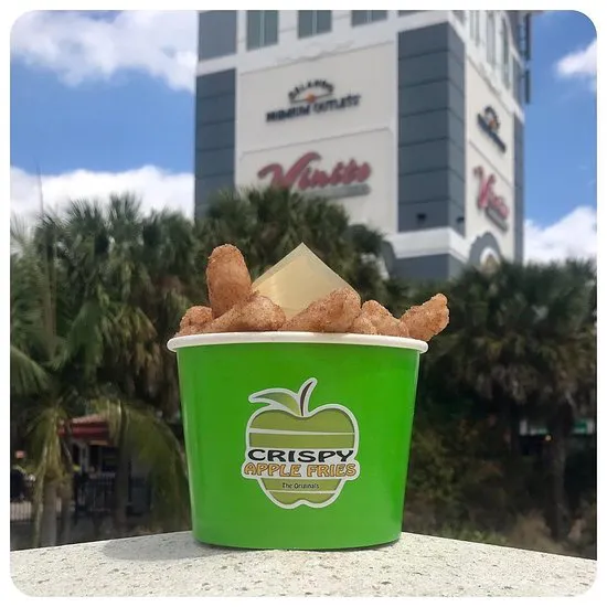 فرايز التفاح المقرمش