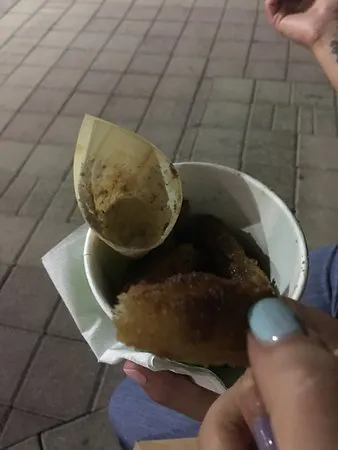 فرايز التفاح المقرمش