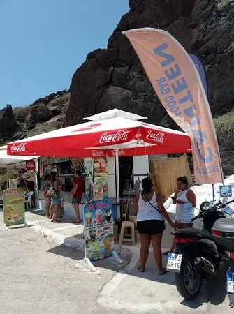 الشاطئ الأحمر سانتوريني ميكاليس