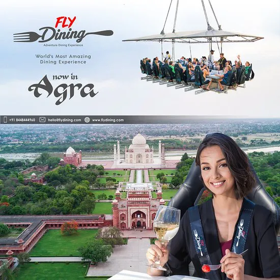 Flydining Agra