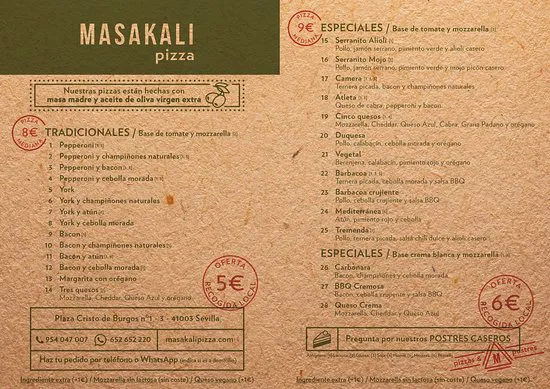 ماساكالي بيتزا كريستو دي بورغوس