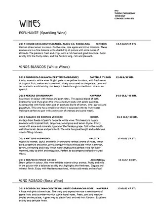 Bocados المطبخ الاسباني