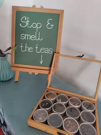 غرفة الشاي جذع الشاي