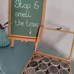 غرفة الشاي جذع الشاي