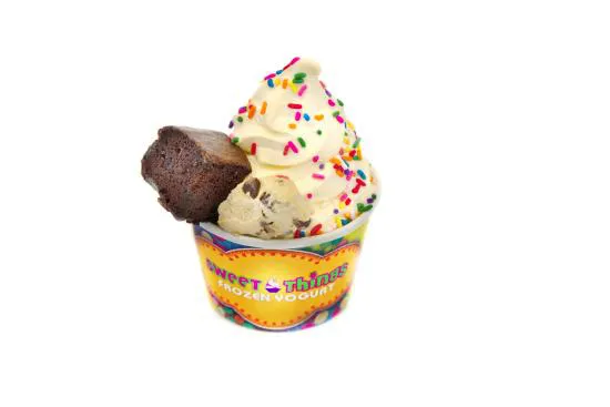 الحلو الأشياء المجمدة الزبادي