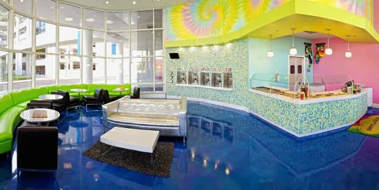 الحلو الأشياء المجمدة الزبادي