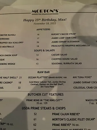 Morton's The Steakhouse