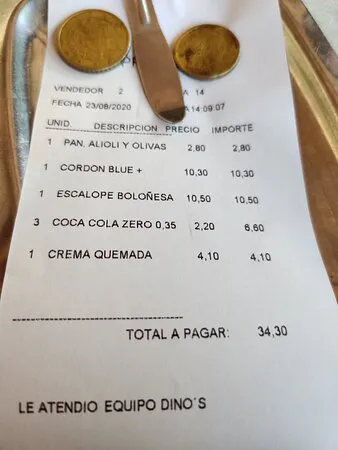 Dino's Cala Ratjada Bar & Restaurant