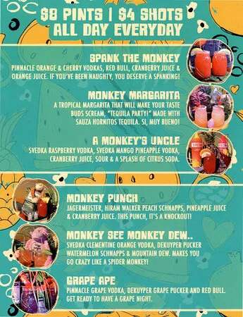 مجنون كريج تشيكي القرد بار