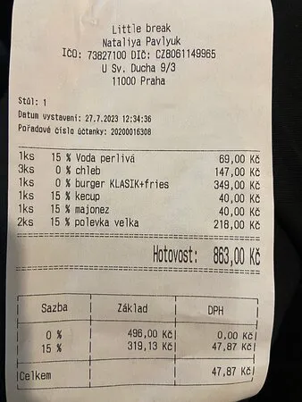 كافيه ليتل بريك، براغ