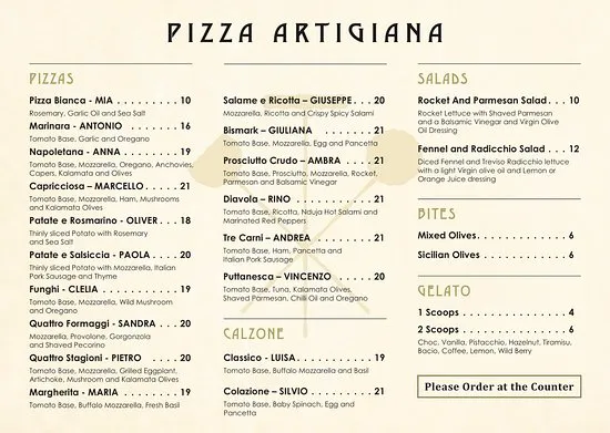Pizza Artigiana