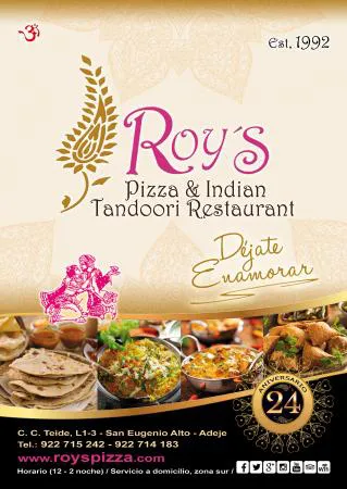 Roy بيتزا و هندي Tandoori