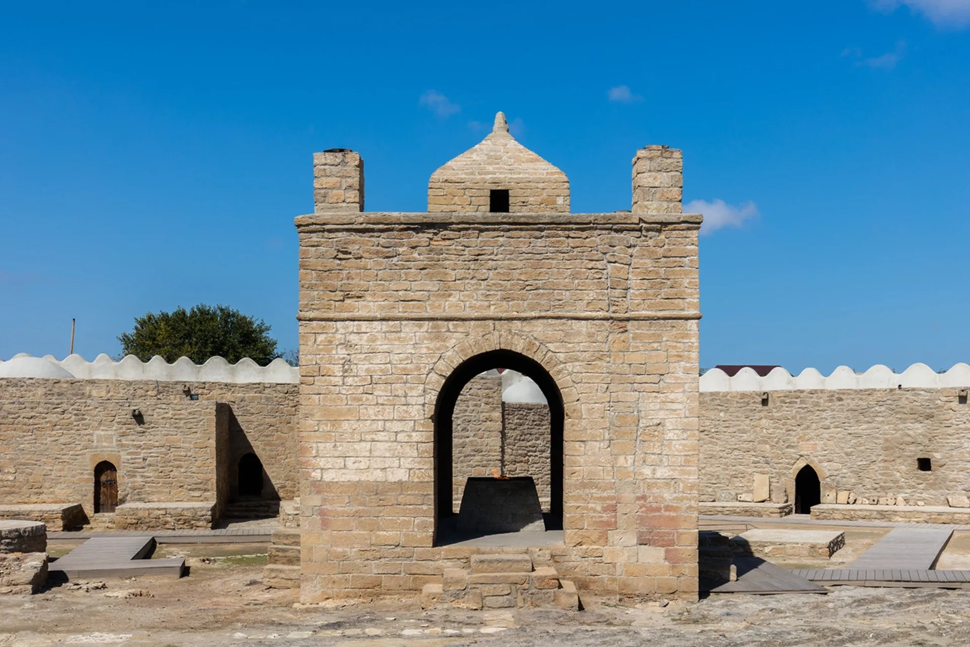 Atashgah Zoroastrian Fire Temple